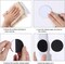 24 Pcs Black Sticky Adhesive Dots Self Adhesive Tape, Industrial Strength Hook Dots, Double Sided Loop Sticky Tape for Home Office Wall Decor Heavy Duty Carpet Gripper Tools Hanging (Round Style 1)
